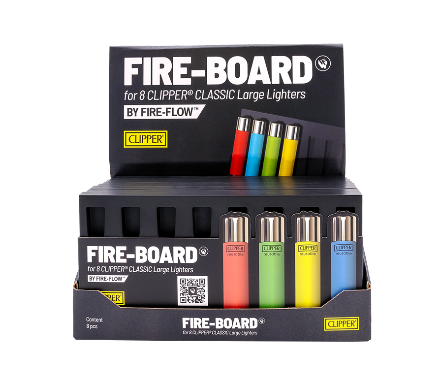 FIRE-BOARD® - Sammel Board für 8 Clipper - 8 Stück