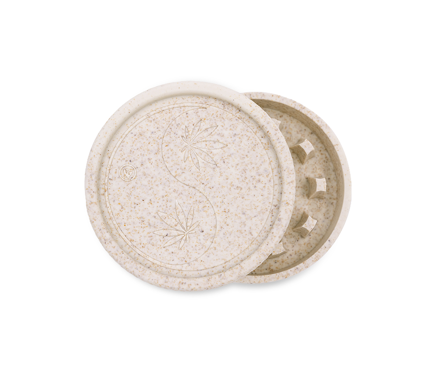 Hemp Grinder - 420 Yin Yang - 55mm - 2 Layers - Display - 8 Stück Bild 8