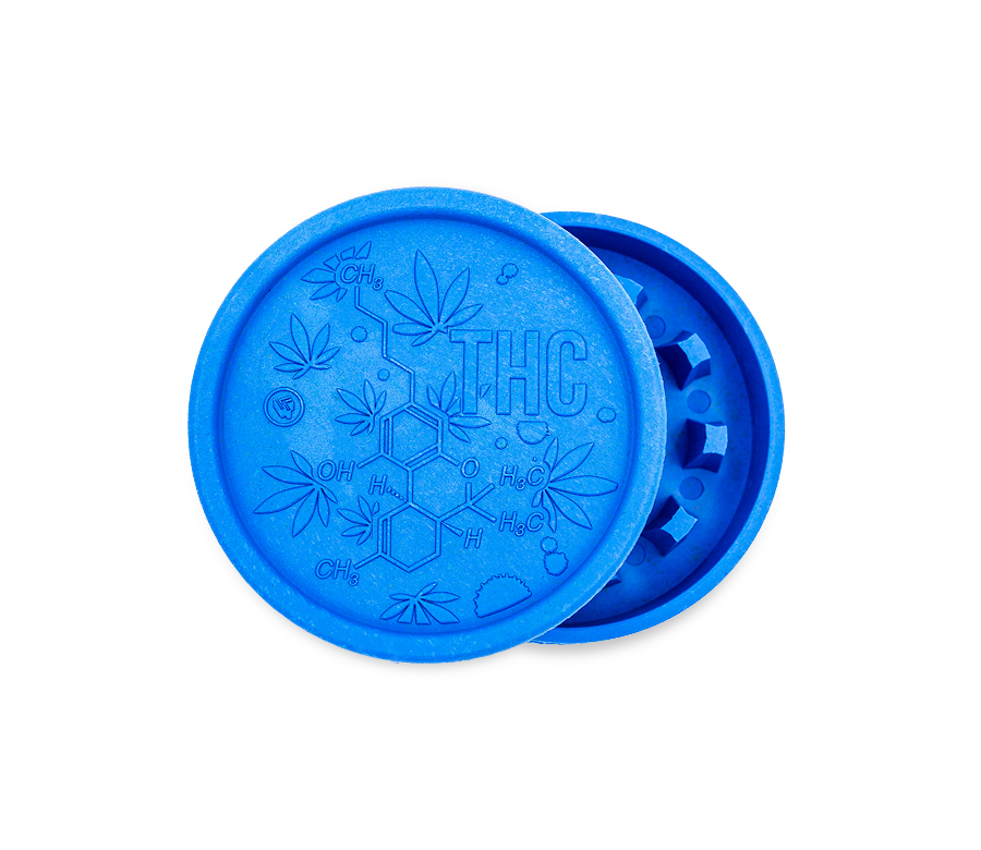 Hemp Grinder - THC Molecule - 55mm - 2 Layers - Display - 8 Stück Bild 6