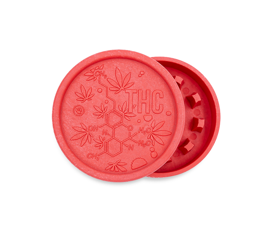 Hemp Grinder - THC Molecule - 55mm - 2 Layers - Display - 8 Stück Bild 10