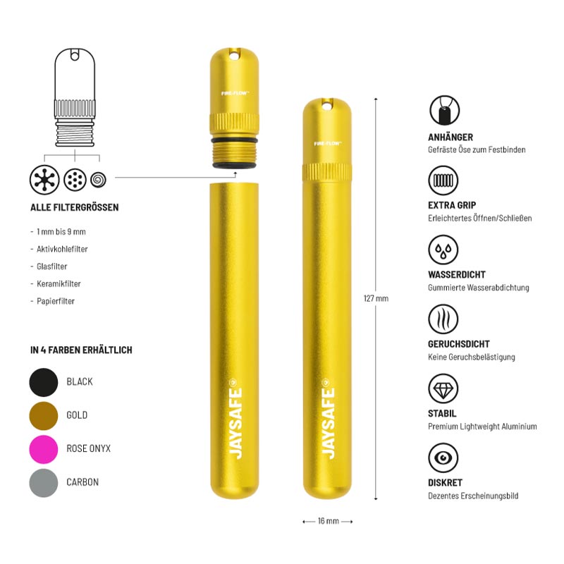 JAYSAFE® - Gold - Display - 6 Stück Bild 6
