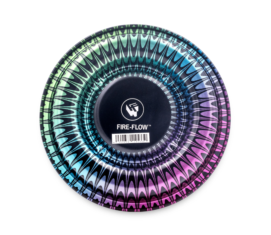 Metal Coffeeshop Ashtray - 160mm - Trippy #1 Bild 3