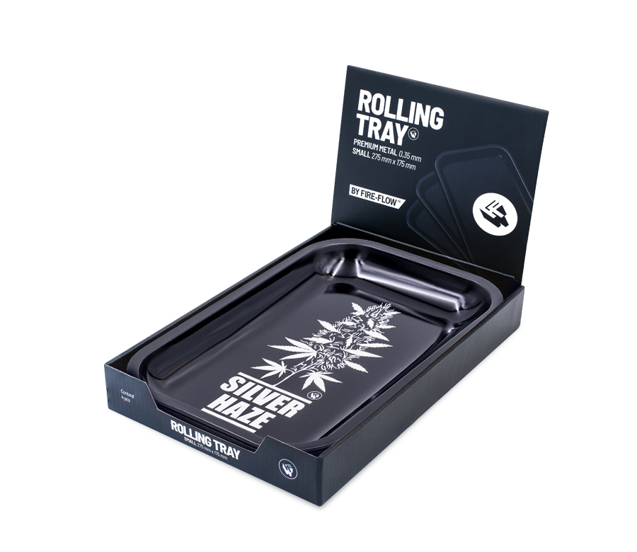 Rolling Tray - 27.5 x 17.5cm - Plantz Silver Haze Bild 4