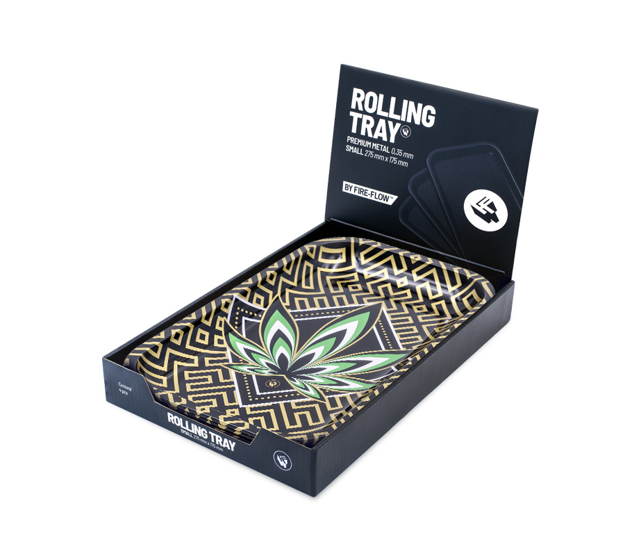 Rolling Tray - 27.5 x 17.5cm - Leaves 34 4/4 Bild 3