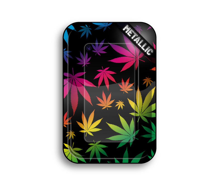 Rolling Tray - 27.5 x 17.5cm - Leaves Gradient Bild 2