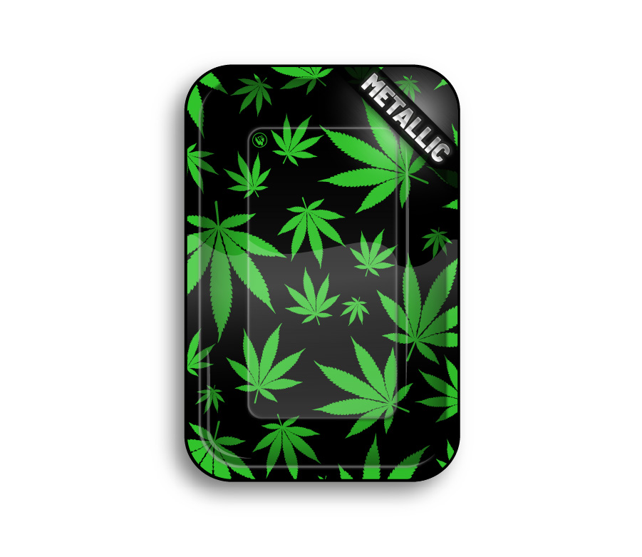 Rolling Tray - 27.5 x 17.5cm - Leaves Green Bild 2