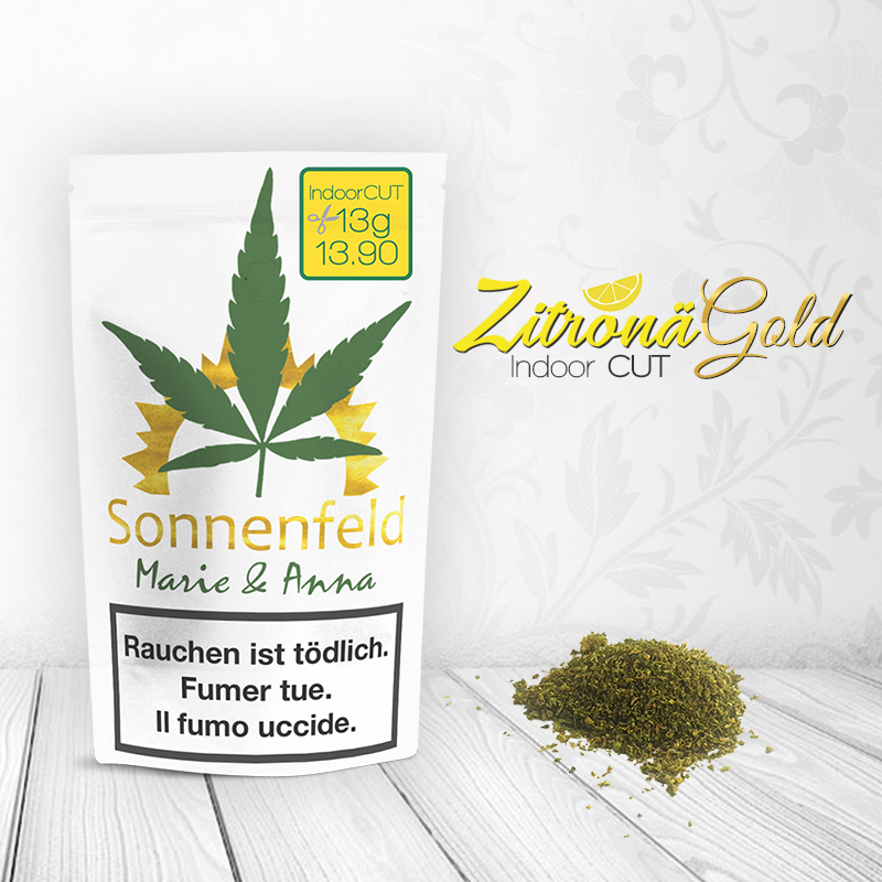 Sonnenfeld - Zitronä Gold Indoor CUT - 13g
