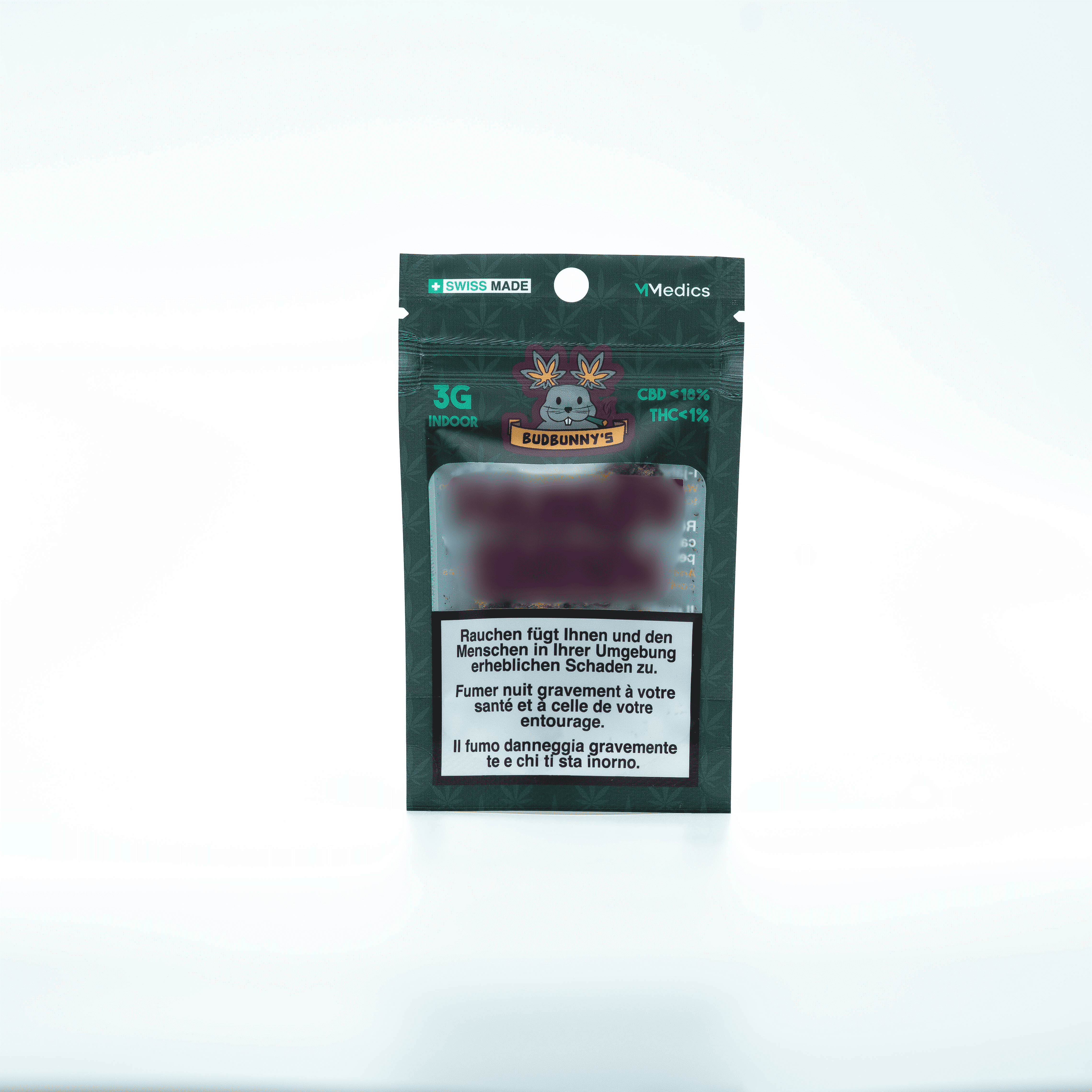 BudBouncy - HQ - Indoor CBD Blüten - 3g