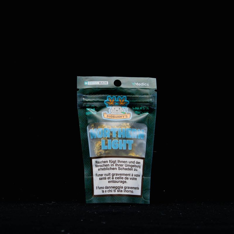 BudBouncy - Northern Light - Indoor CBD Blüten - 5g