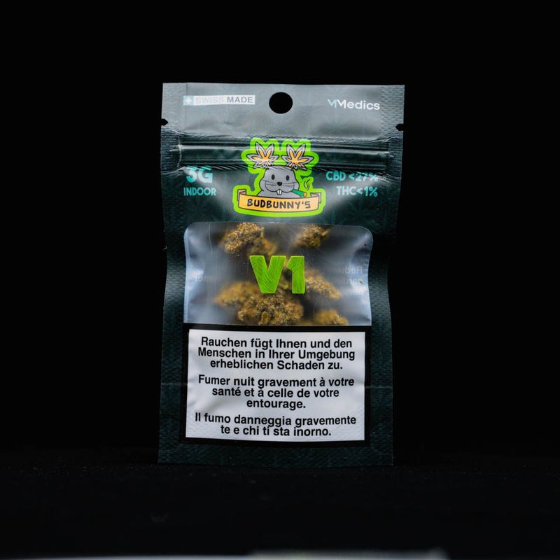 BudBouncy - V1 - Indoor CBD Blüten - 3g