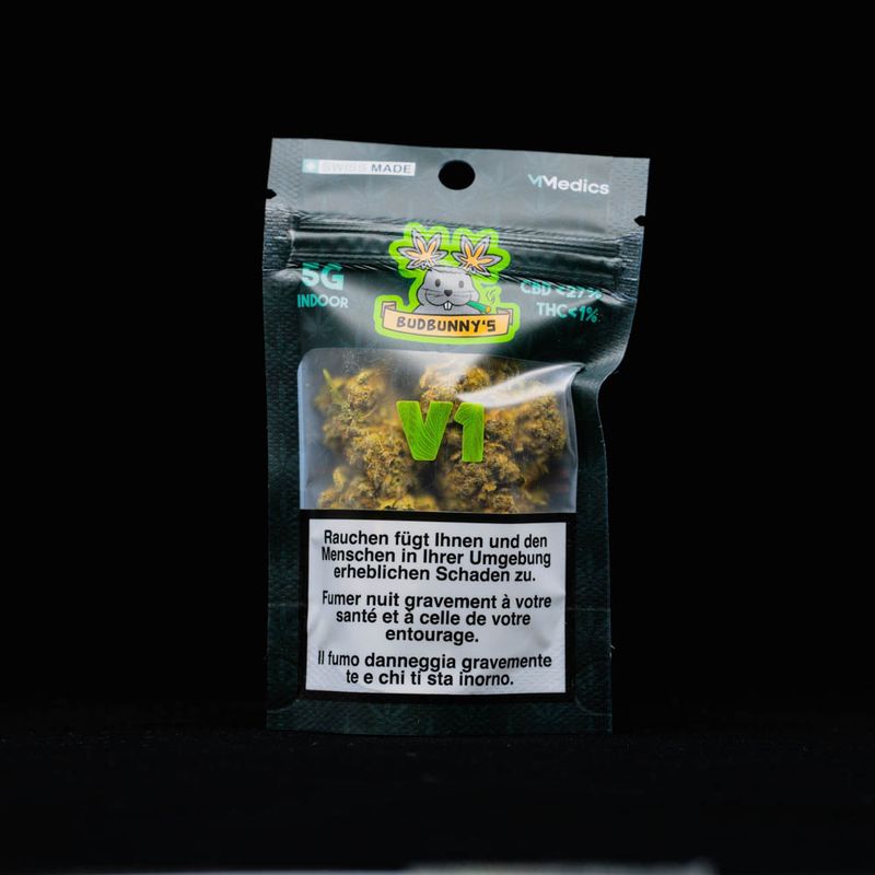 BudBouncy - V1 - Indoor CBD Blüten - 5g