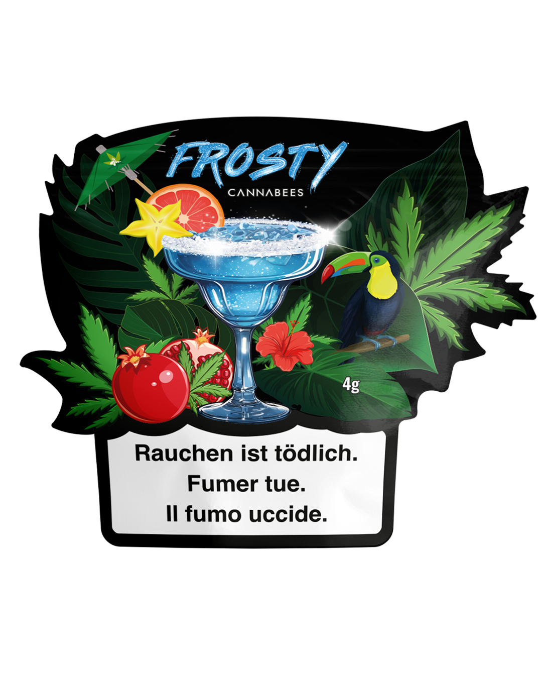 Cannabees - Frosty - Indoor CBD Blüten - 4g Bild 2