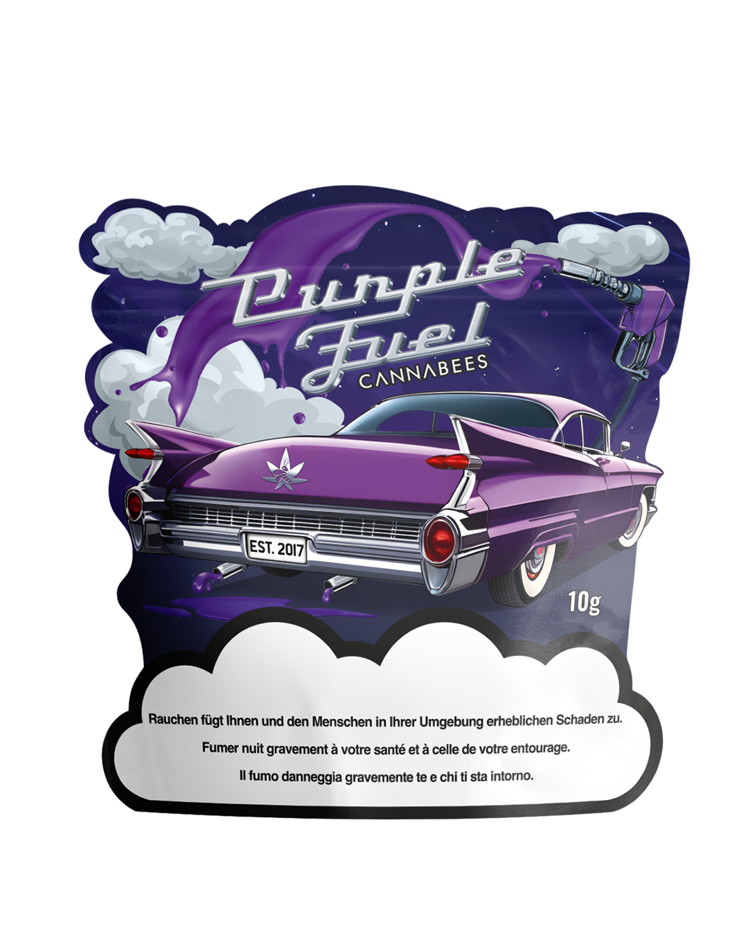 Cannabees - Purple Fuel - Indoor CBD Blüten - 10g