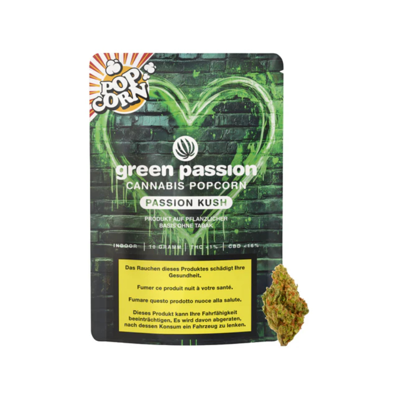 Green Passion - Passion Kush Popcorn (CHF 25.00/10g)