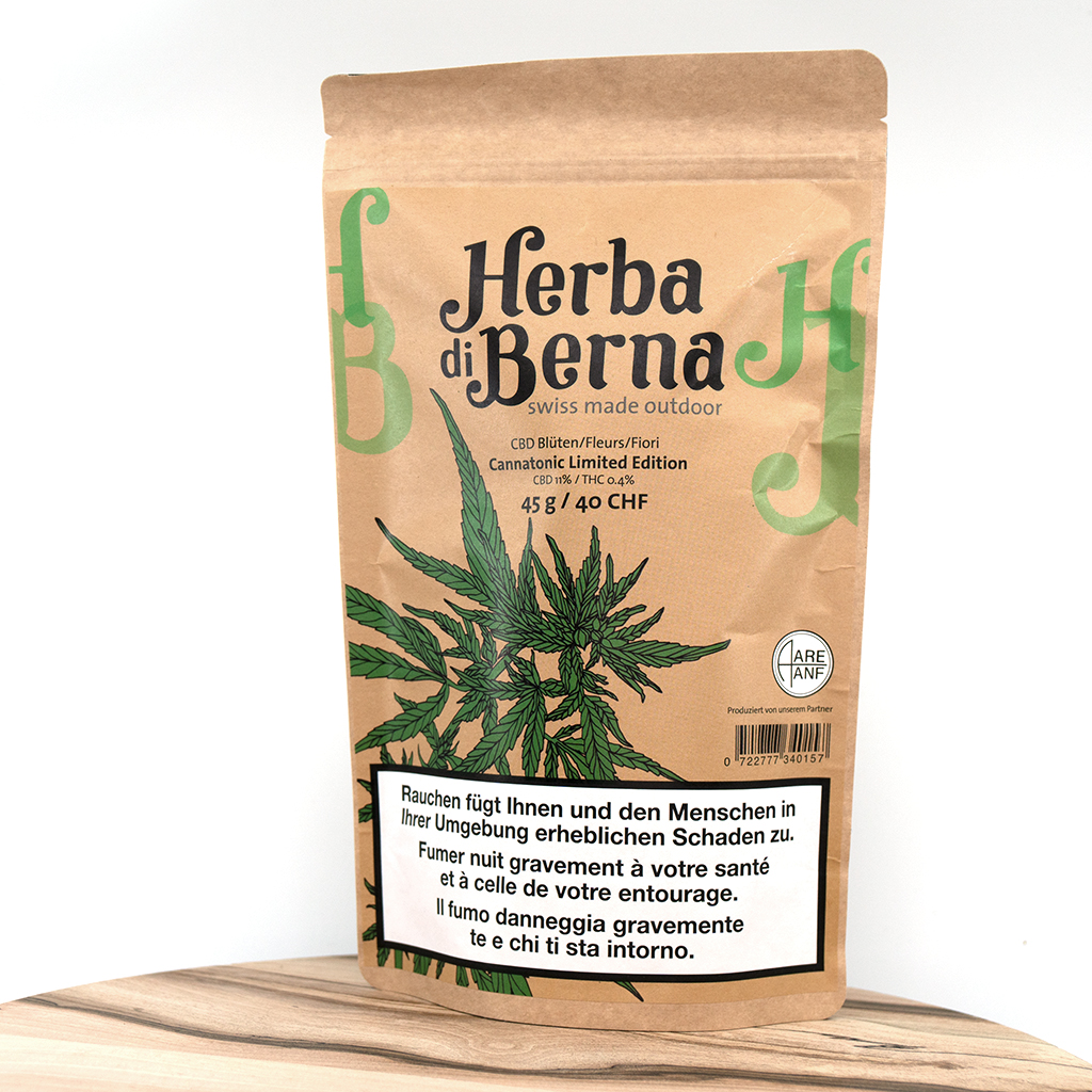 Herba di Berna - Oudoor CBD Blüten - Cannatonic - 45g Bild 7