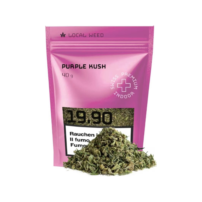 Local Weed - CBD Trimm - Purple Kush - 40g