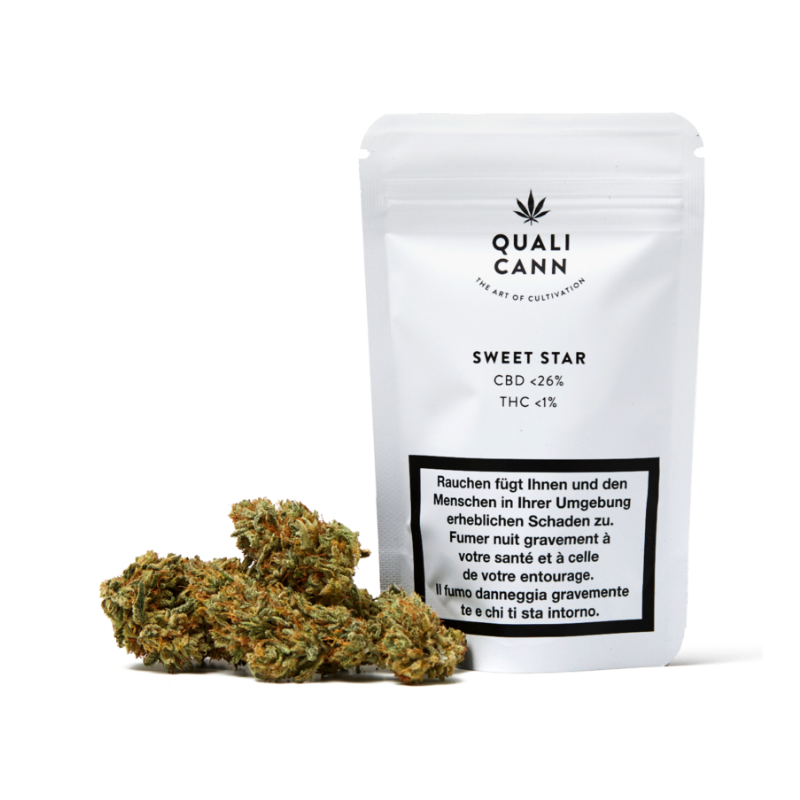 Qualicann - Indoor CBD - Sweet Star - 2g