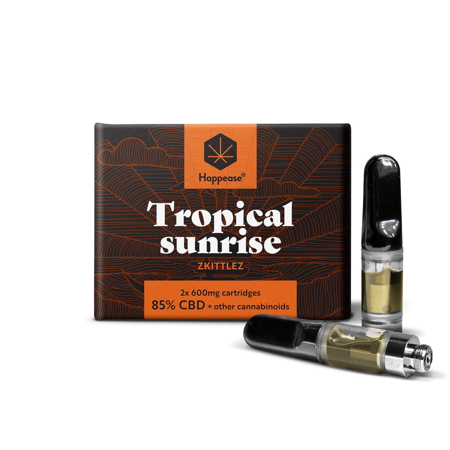 Happease - Vape Refills 85% CBD - Tropical Sunrise Bild 2