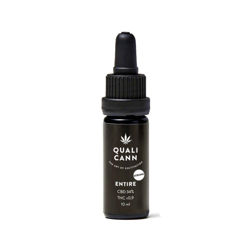 Qualicann - CBD Öl - Entire - 34% - 10ml