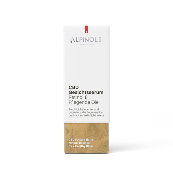 Alpinols - CBD Gesichtsserum mit Retinol & pflegenden Ölen - 30ml Bild 4