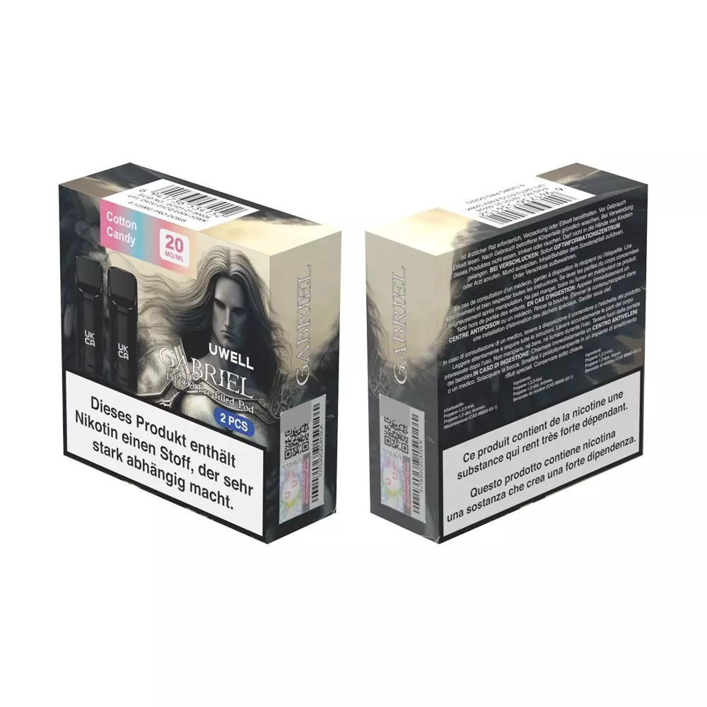Uwell GABRIEL - DF600 - Prefilled Pod - Display - 10 x 2 Stück Bild 3