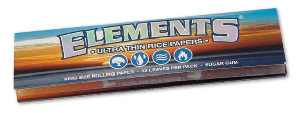 ELEMENTS - Papers - Blue - King Size - Box - 50 x 33 Stück Bild 2