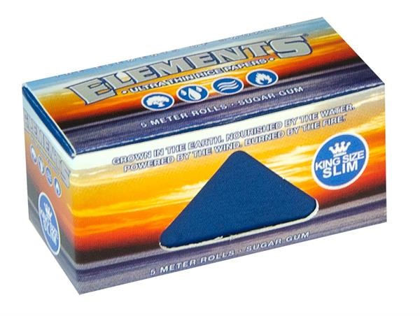 ELEMENTS - Rolls - Blue - King Size Slim - 5m - Box - 24 Stück Bild 3