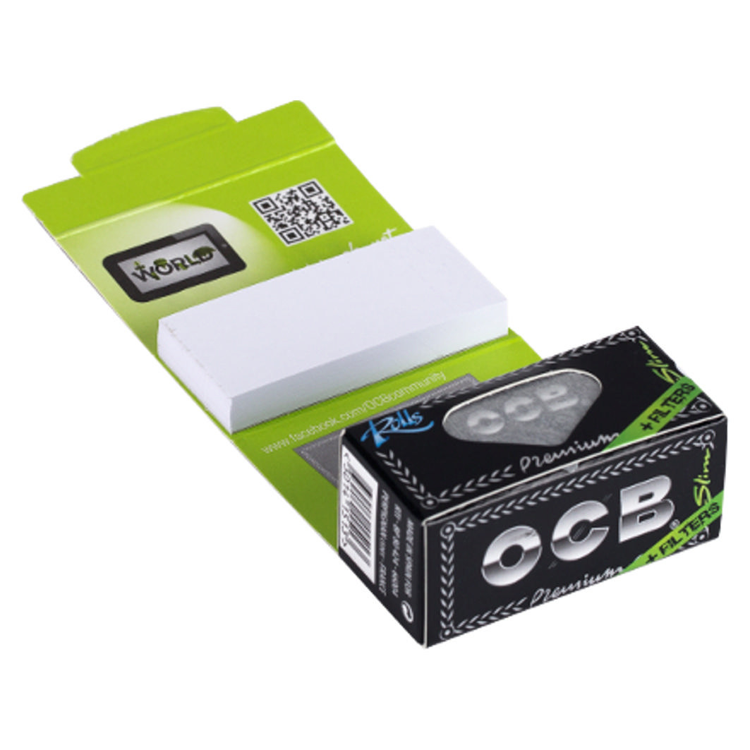 OCB - Premium Slim Rolls + Tips - Box - 24 Stück Bild 5
