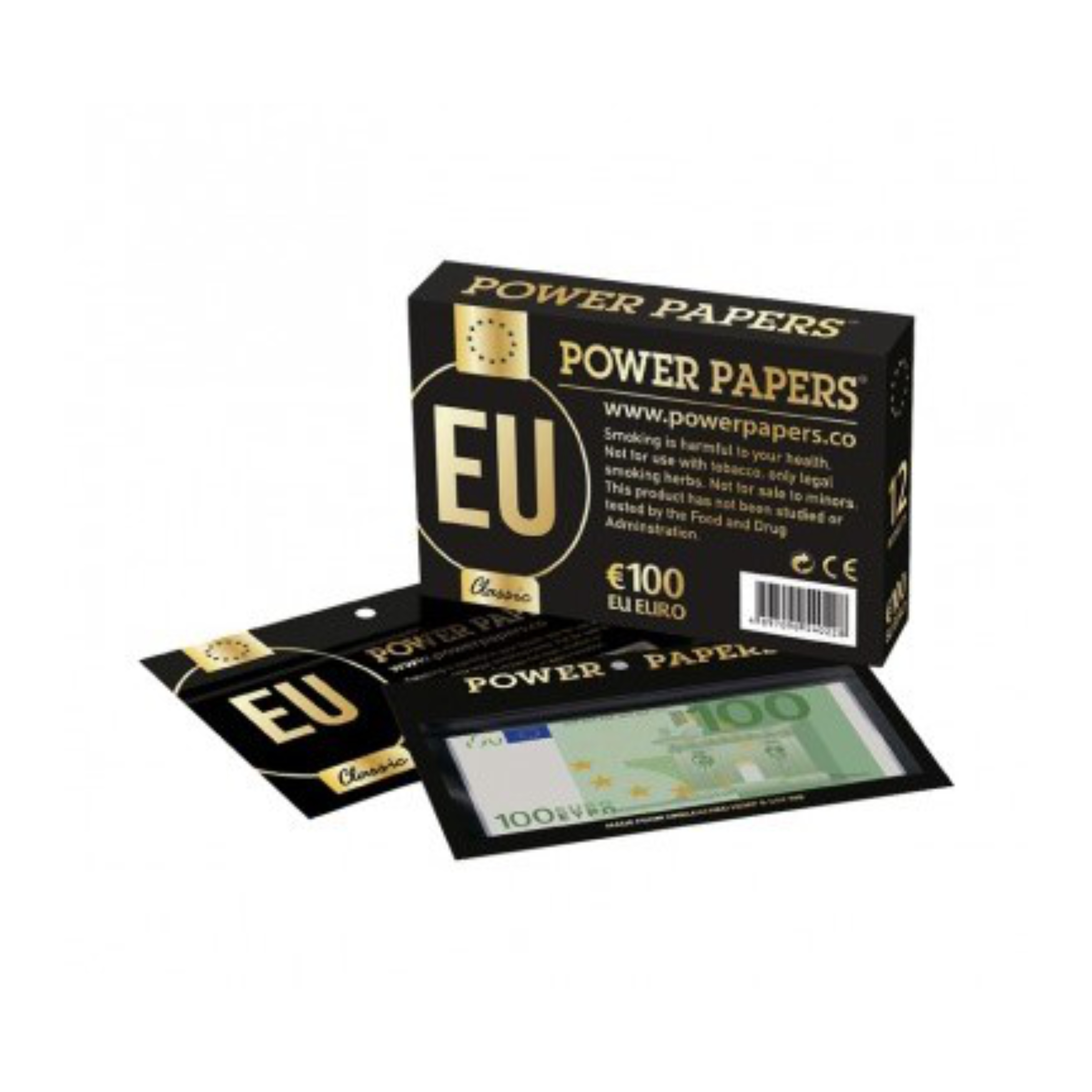 Power Papers 100 EURO - Super King Size + Tips - Box - 12 x 12 Stück Bild 8