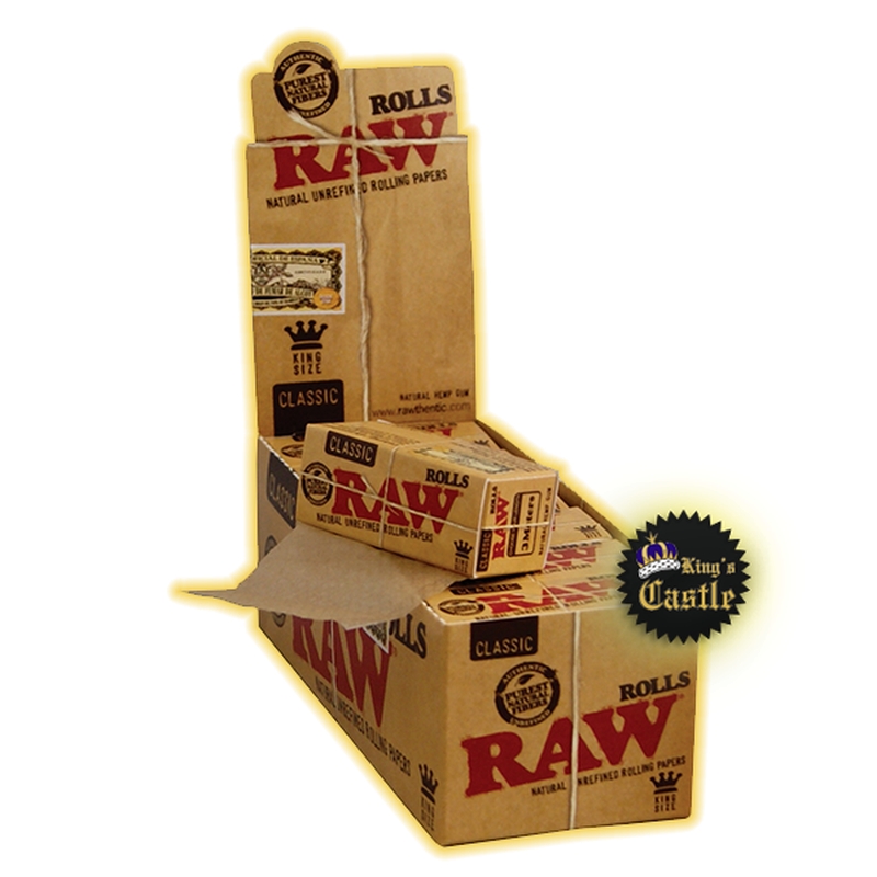 RAW - Classic Rolls King Size - 3m - Box - 12 Stück Bild 3