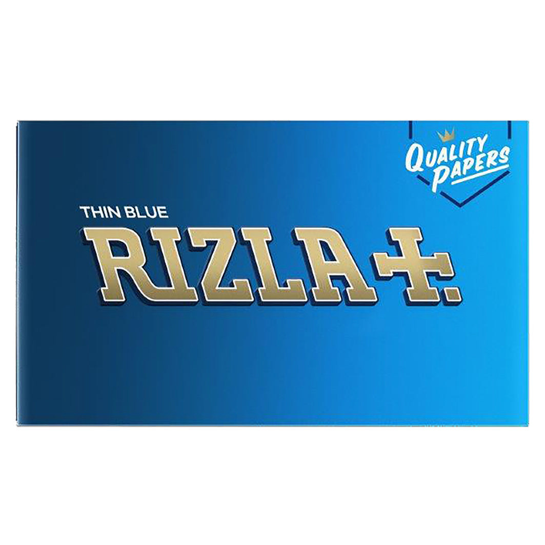Rizla - Double Window - Blau - Box - 25 x 100 Stück