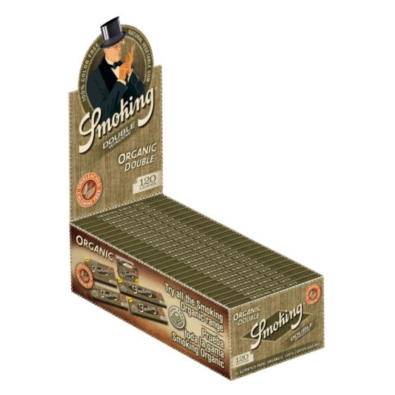 Smoking - Double Window - Organic - Box - 25 Stück