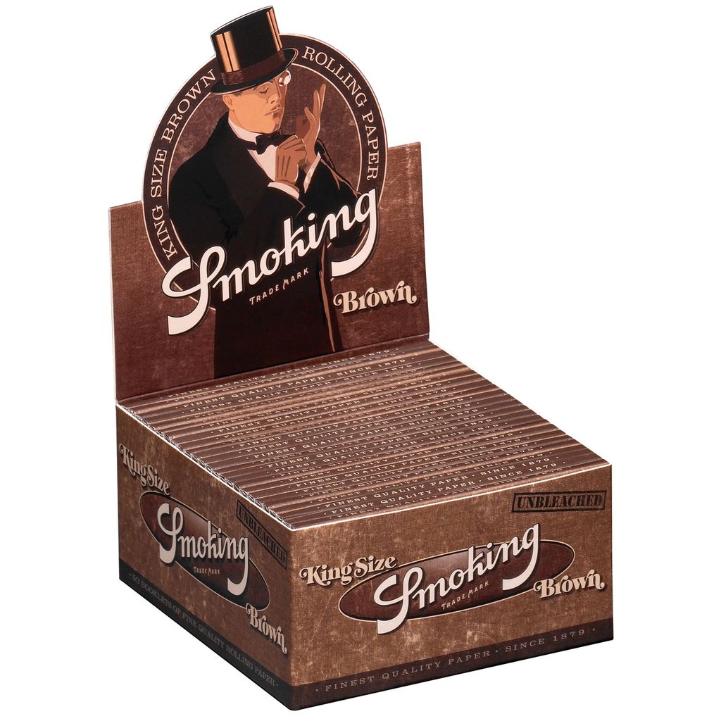 Smoking - Kingsize - Brown - Box - 50 x 33 Stück