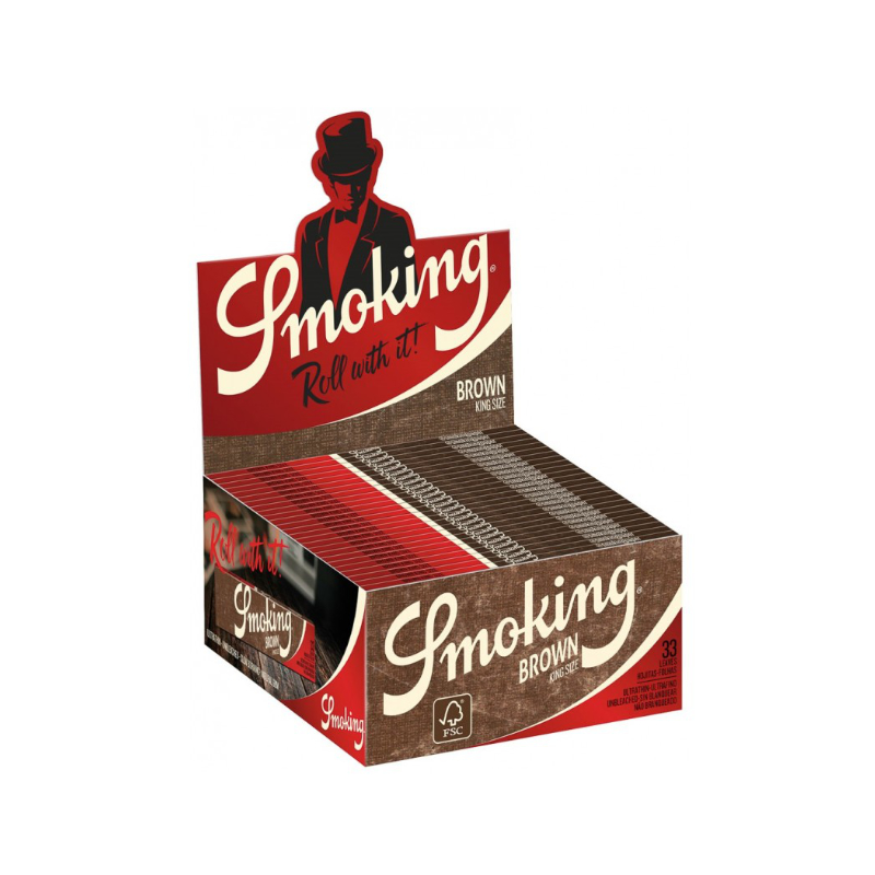 Smoking - Kingsize - Brown - Box - 50 x 33 Stück Bild 2