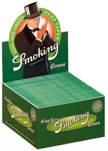 Smoking - Kingsize - Green - Box - 50 x 33 Stück