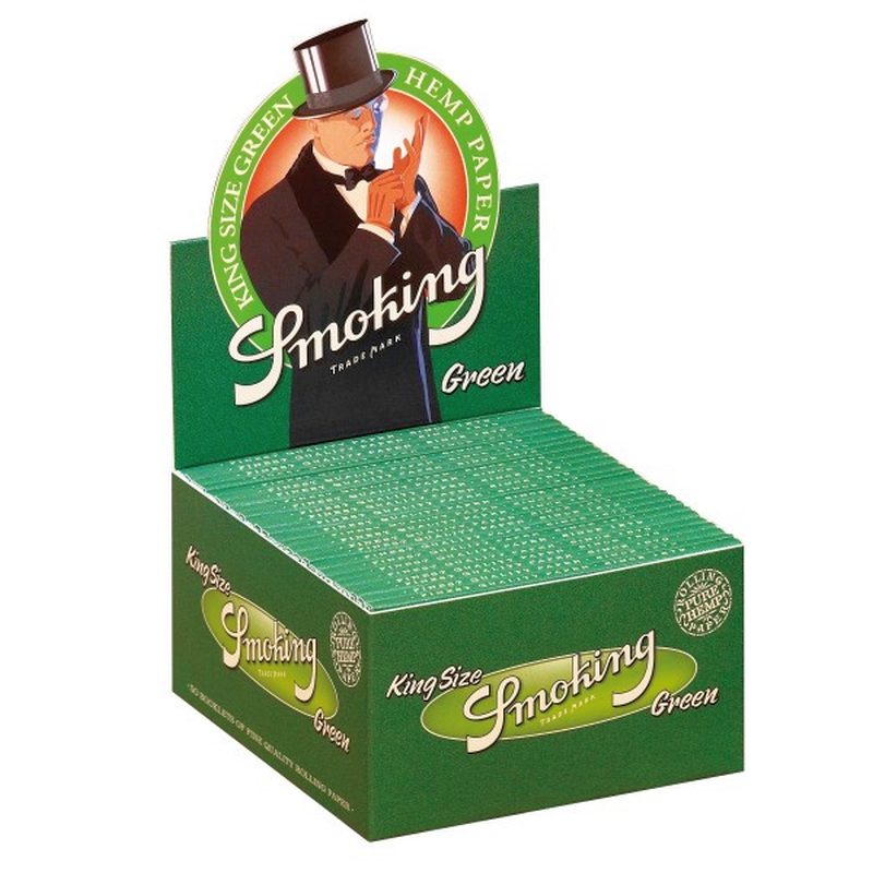 Smoking - Kingsize - Green - Box - 50 x 33 Stück Bild 2