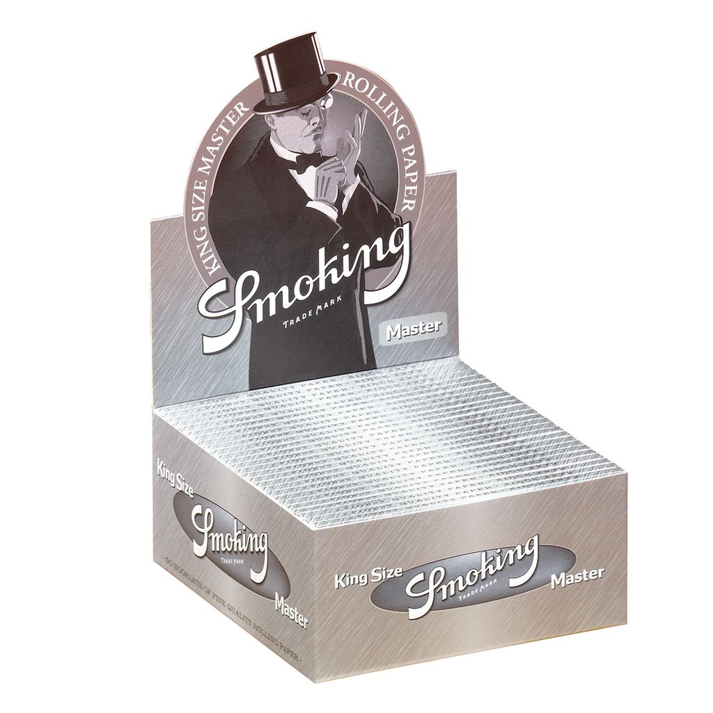 Smoking - Kingsize - Silver Master - Box - 50 x 33 Stück