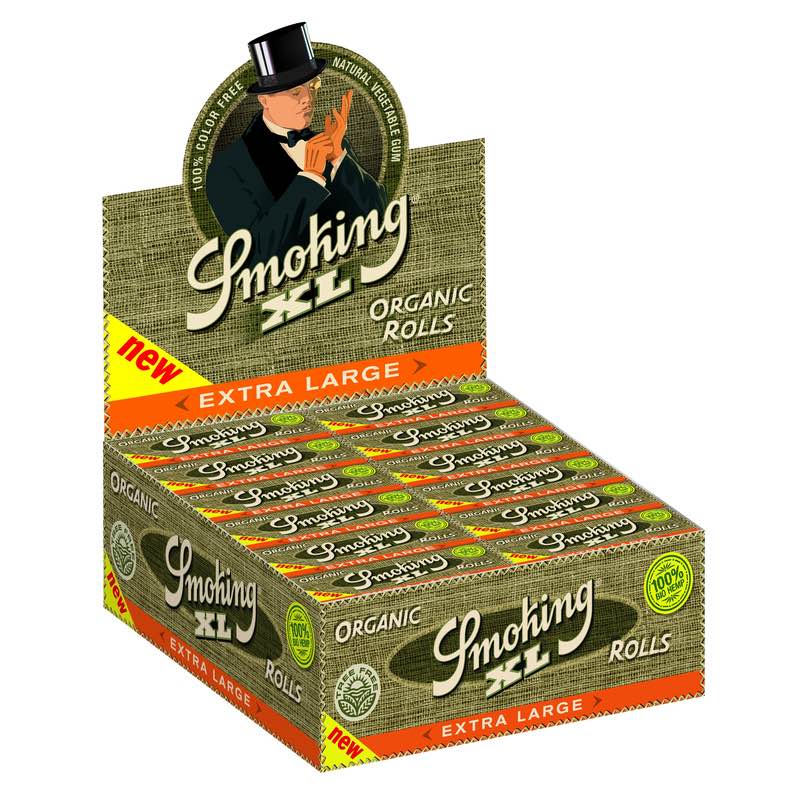 Smoking - Rolls - XL Organic - Box - 24 Stück