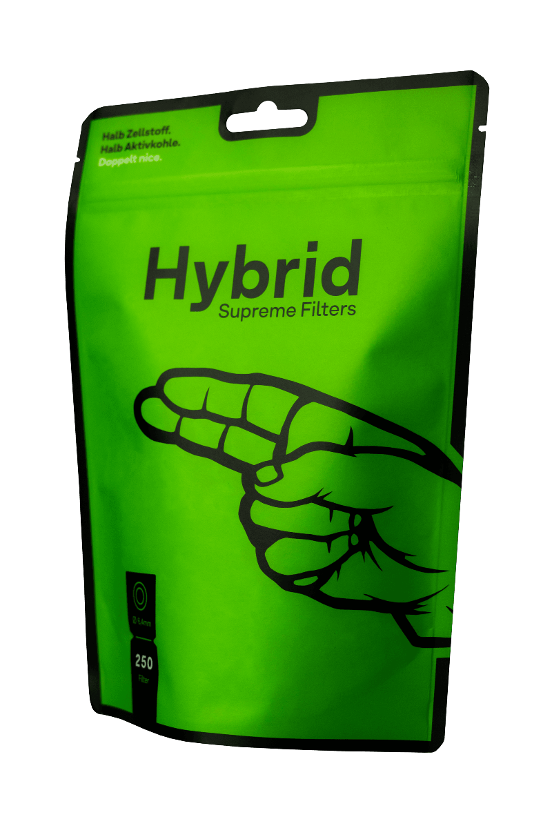 Hybrid Supreme - Aktivkohlefilter - Bag - 250 Stück