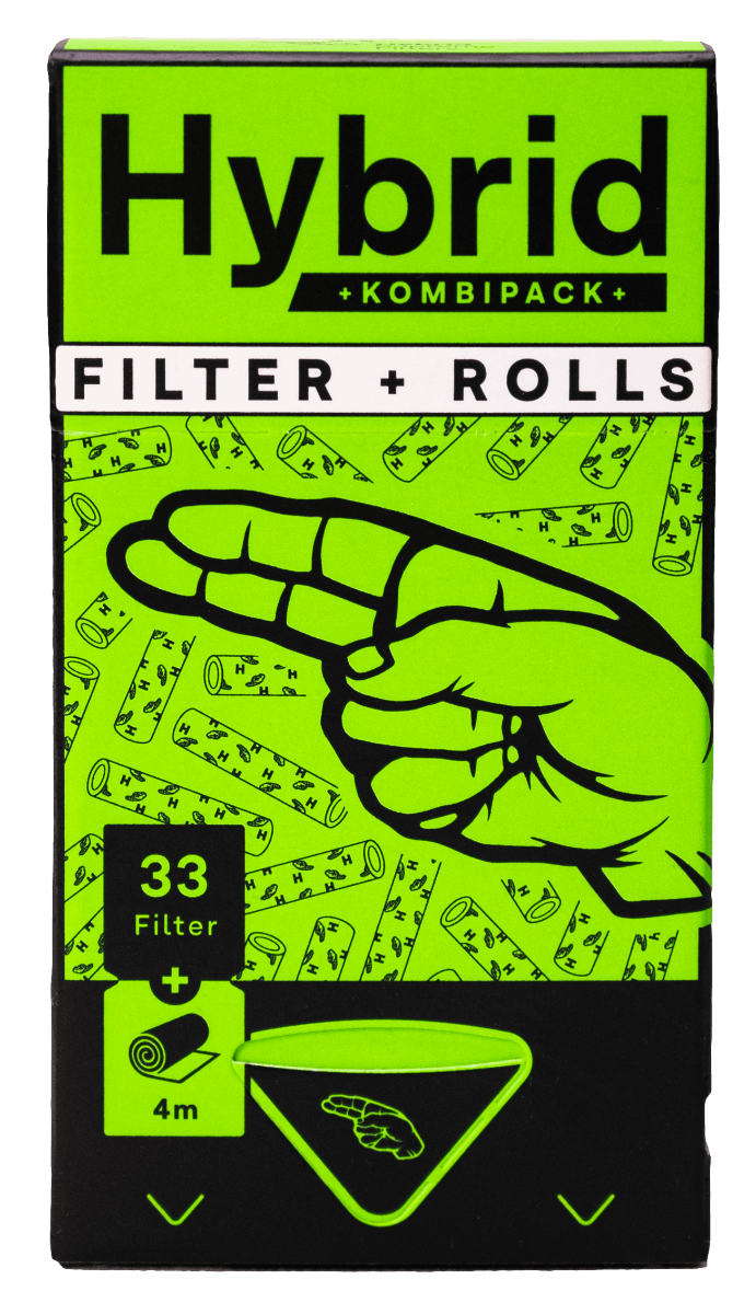 Hybrid Supreme Aktivkohlefilter - Filter & Rolls - 33 Stück - 4m Bild 4