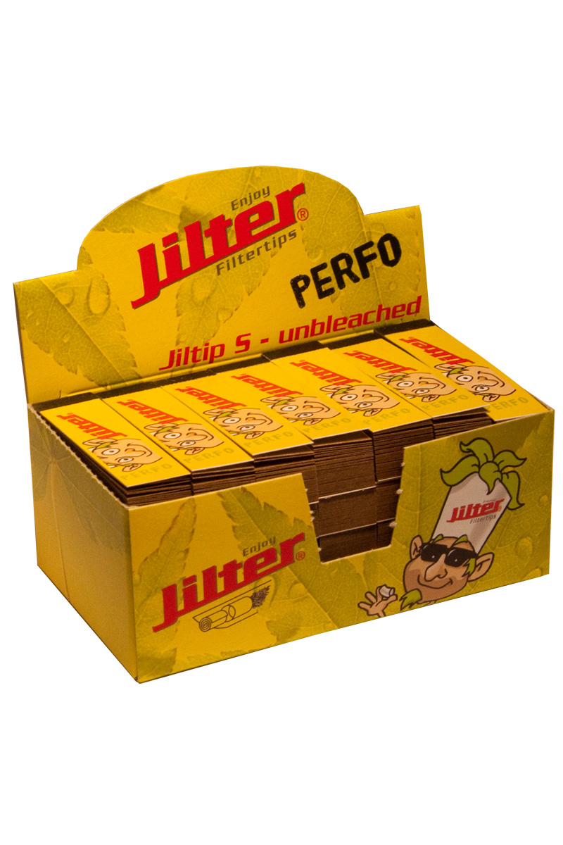 Jilter - Jiltip S unbleached PERFO - Display - 28 x 45 Stück