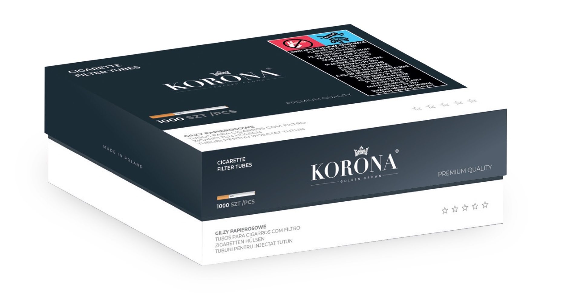 Korona - Zigarettenhülsen - Box - 1000 Stück Bild 3