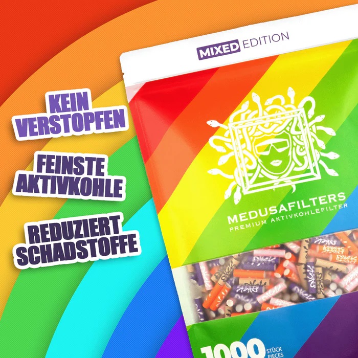 MedusaFilters - 1000er Pack - MIXED Bild 2