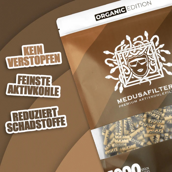 MedusaFilters - 1000er Pack - ORGANIC Bild 2