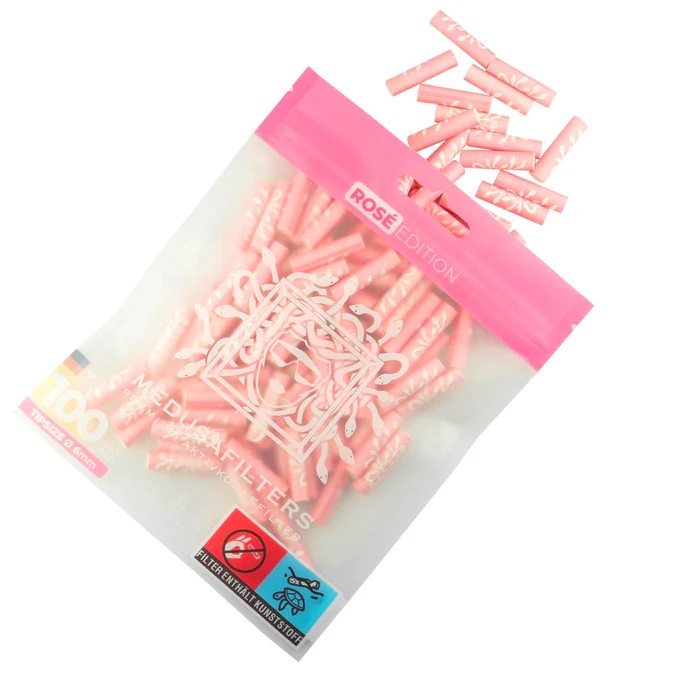 MedusaFilters - 100er Pack - ROSÉ