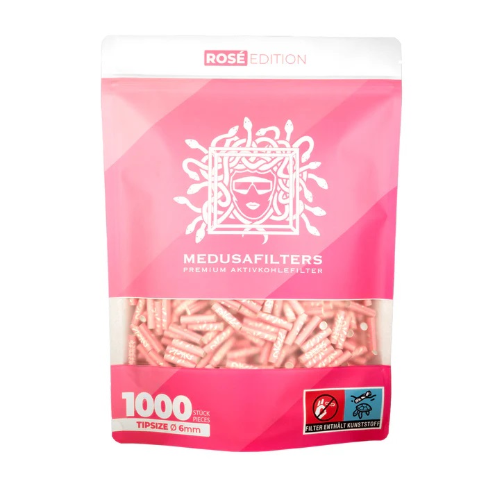 MedusaFilters - 1000er Pack - ROSÉ
