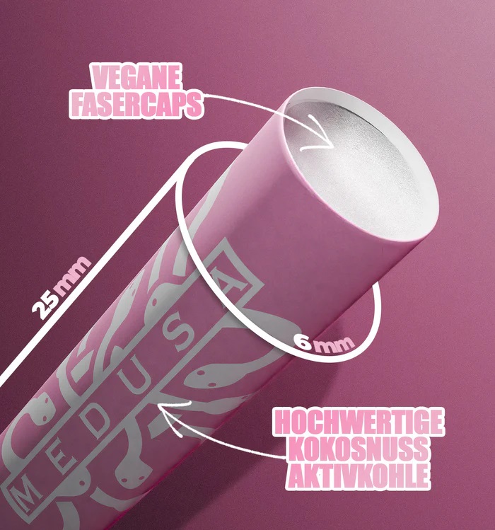 MedusaFilters - 250er Pack - ROSÉ Bild 3