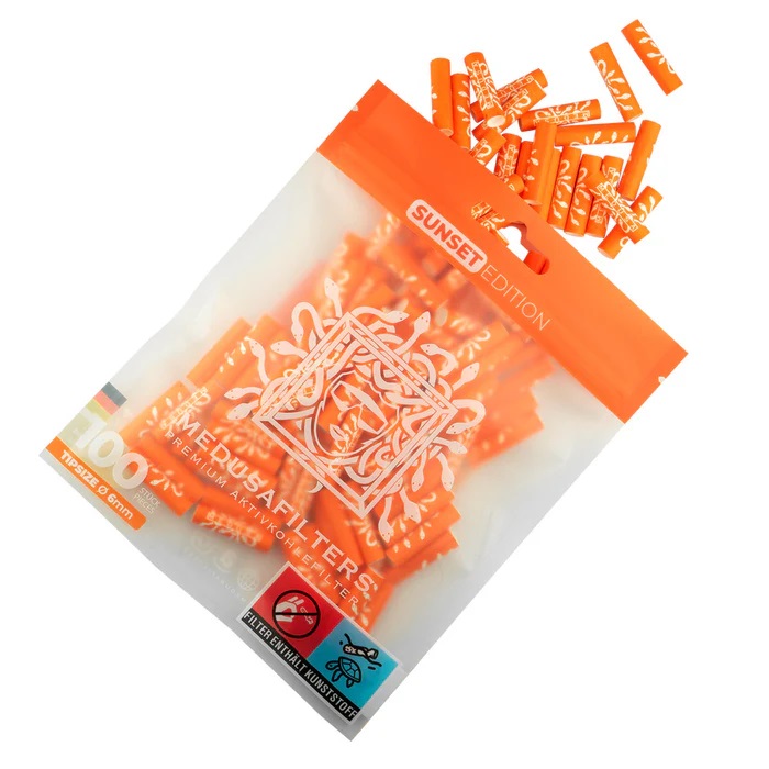 MedusaFilters - 100er Pack - SUNSET