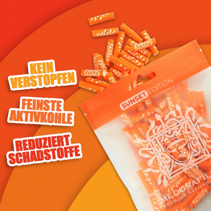 MedusaFilters - 100er Pack - SUNSET Bild 2