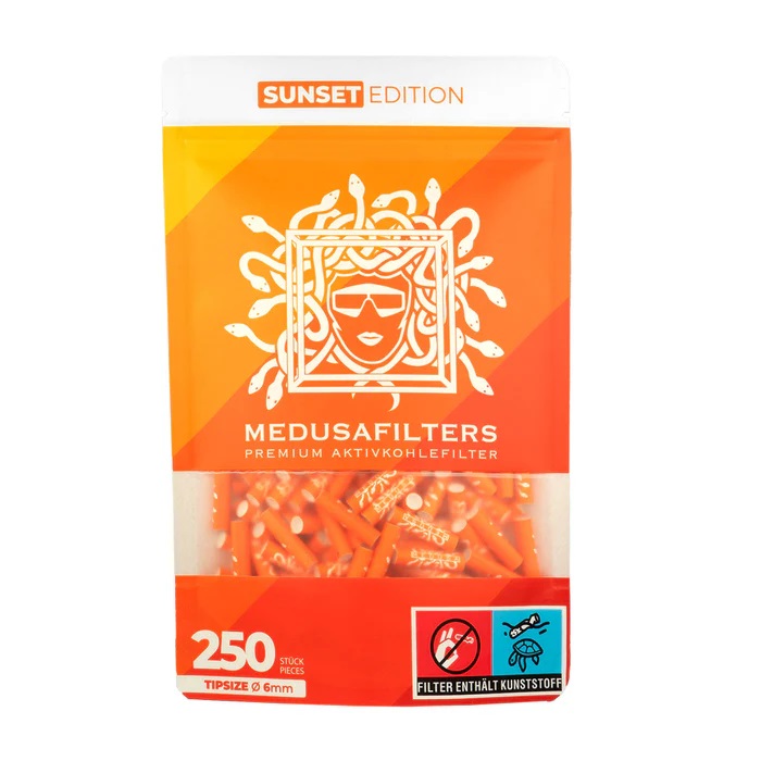 MedusaFilters - 250er Pack - SUNSET